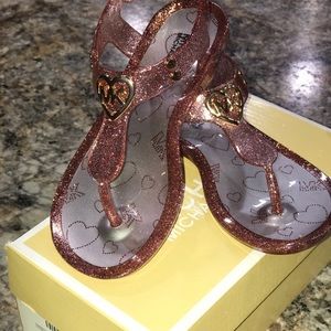 Toddler Michael Kors Heart Harmony Sandals